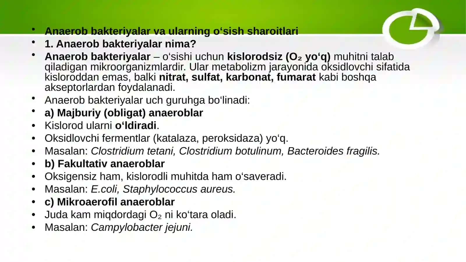 Anaerob bakteriyalarni sof kulturasini aniqlash 4