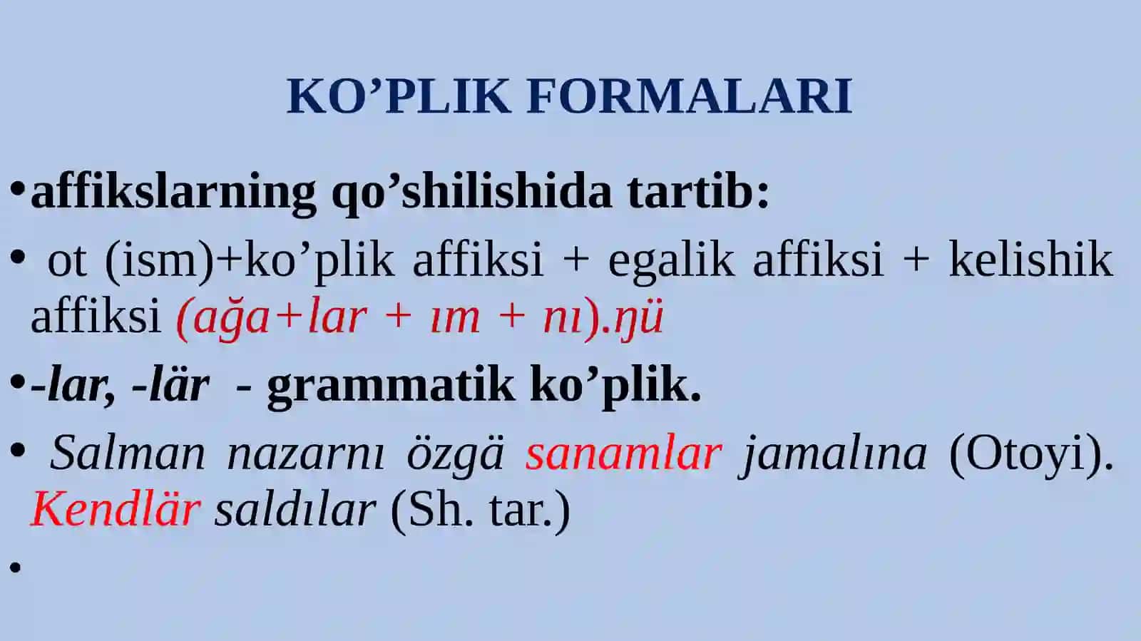TARIXIYMORFOLOGIYА.SO’ZTURKUMlARITARAQQIYOTI 4