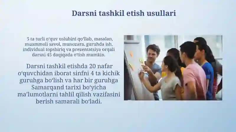 O'qituvchining pedagogik taktikasi 4