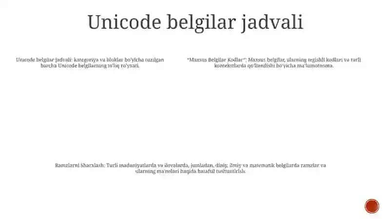 Maxsus Belgilar Kodlar Va Ramzlarni Sharxlash 4