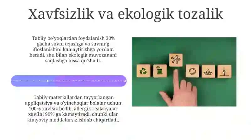 Tabiiy matrriallardan appilikatsiya va oʻyinchoqlar yasash texnologiyasi 4