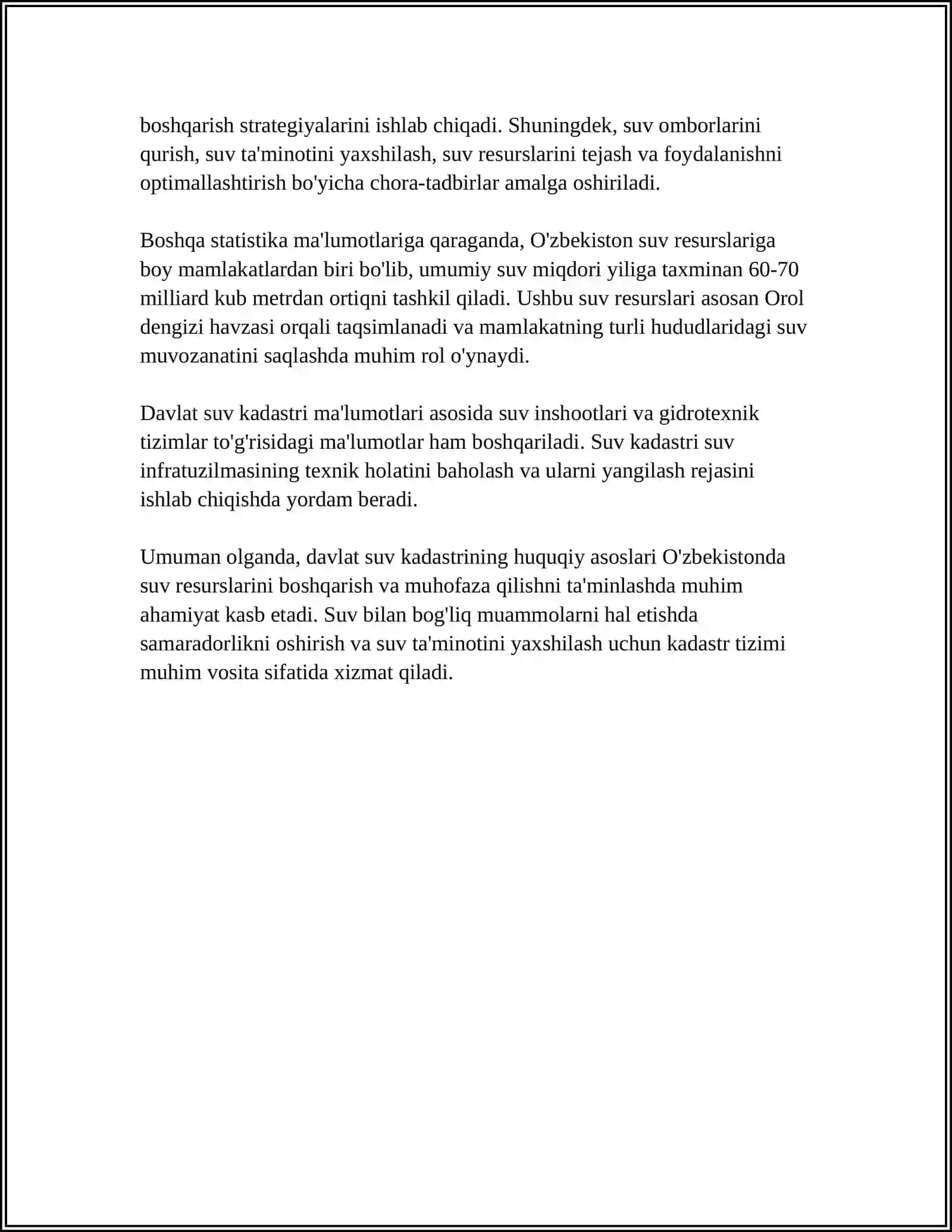 DAVLAT SUV KADASTIRINI YURITISH TARTIBI 4