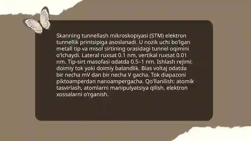 Atom kuchi mikroskopiyasi (AFM) 4