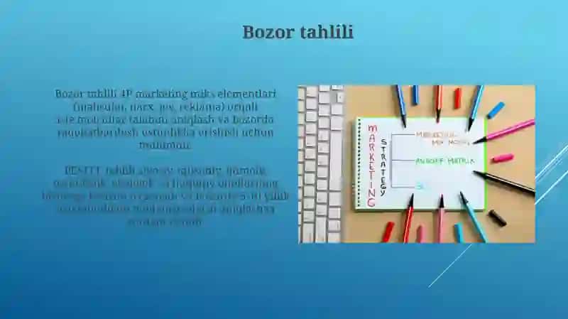 Bozor strategiyalari: Asosiy tushunchalar 4