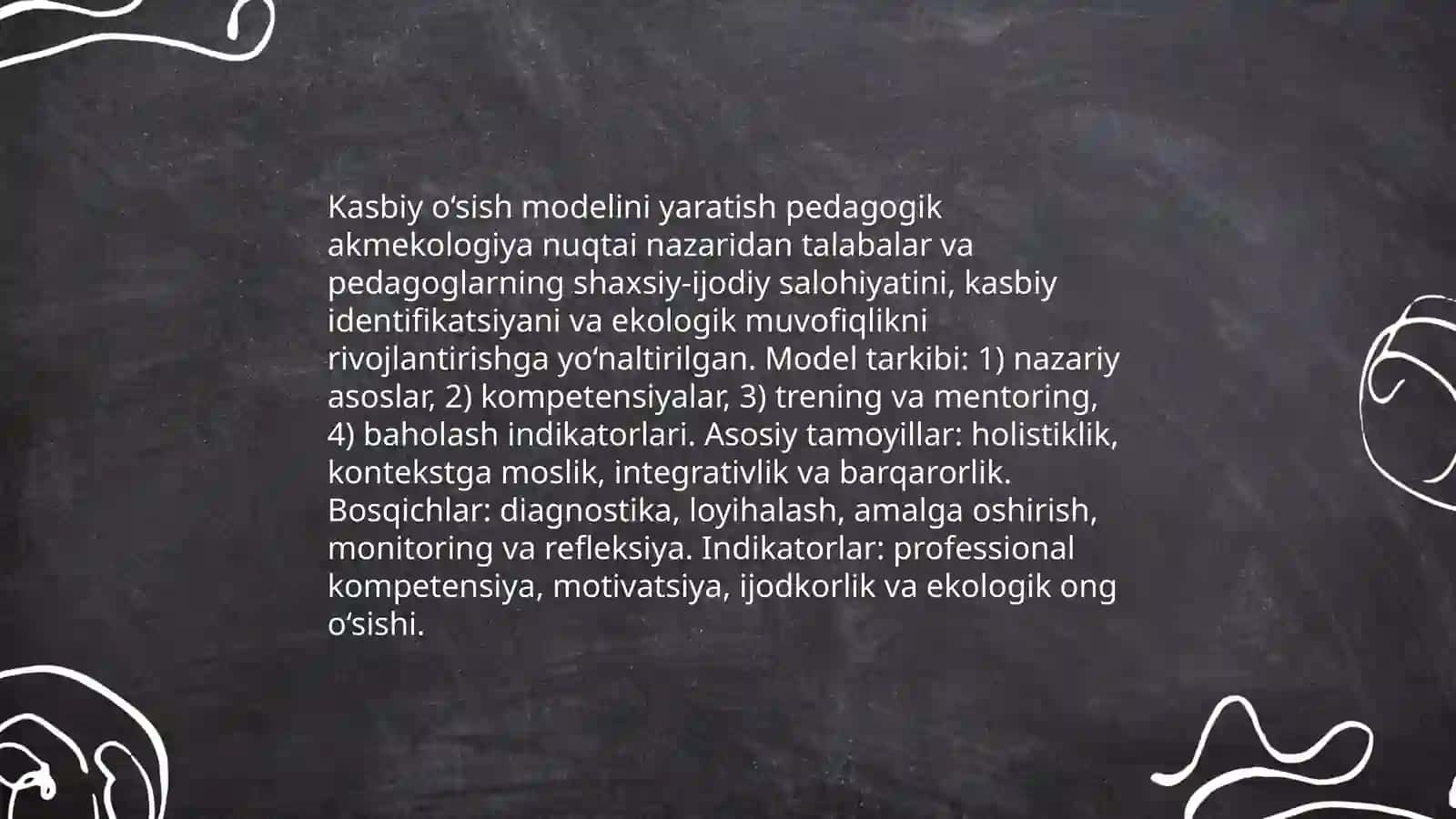 Pedagogik akmekologiyada modellashtirish nazariyasi va metodologiyasi 4