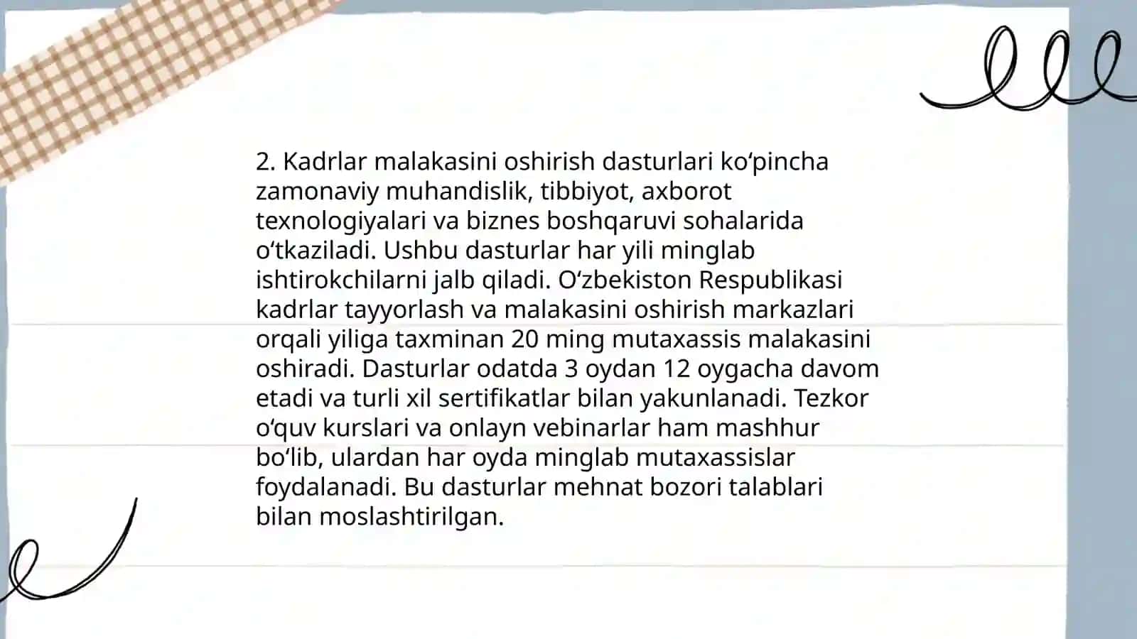 Kadrlardan foydalanishni takomillashtirish yo'llari 4