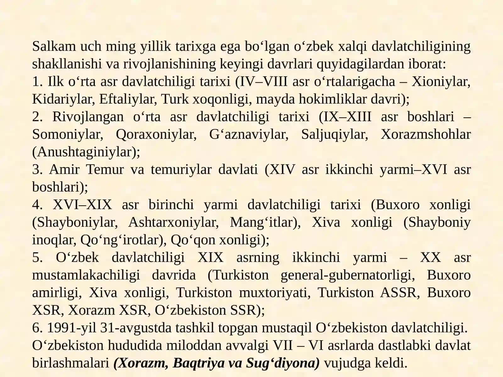 O‘zbekistonda mustaqillik g‘oyalarining tarixiy asoslari 4