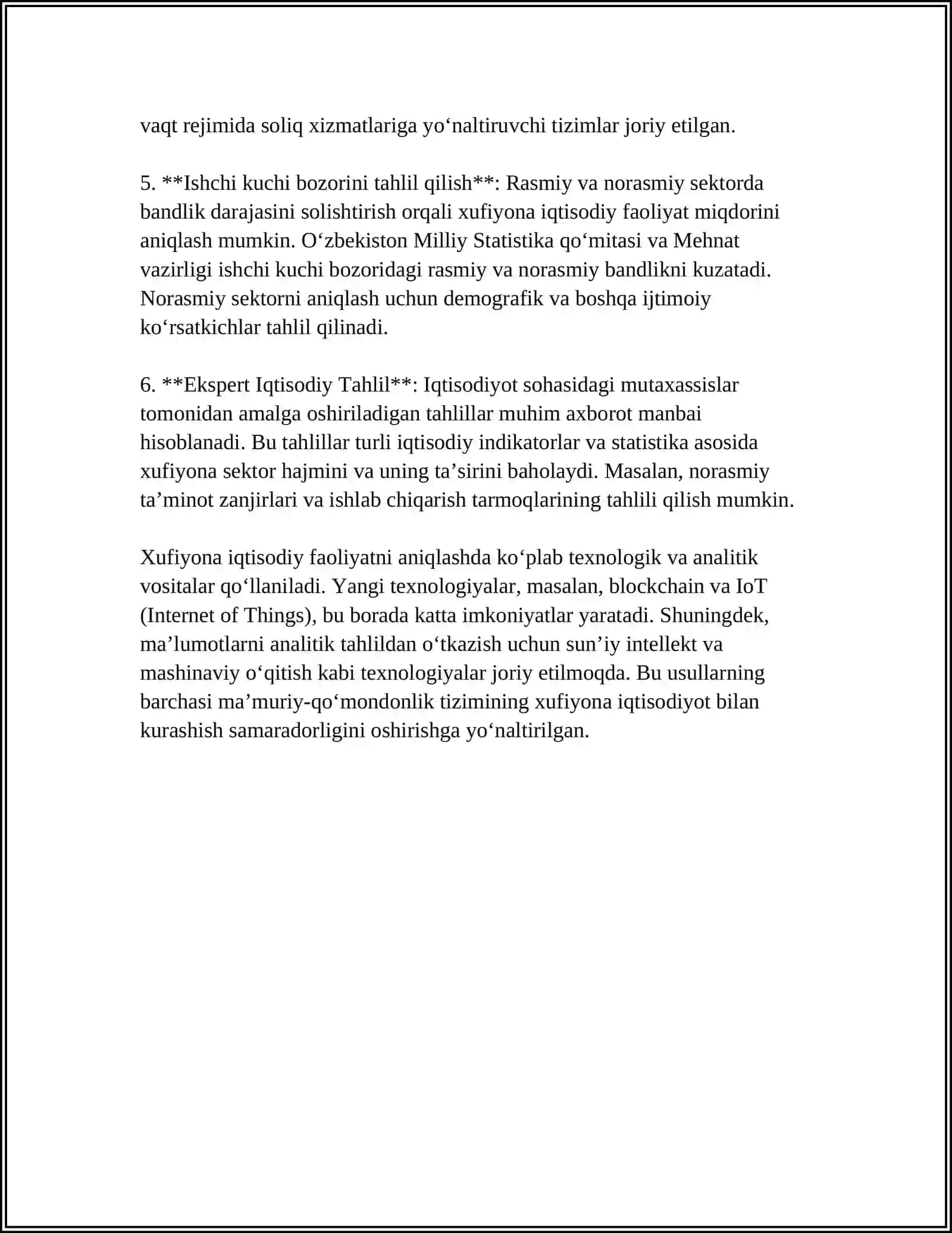 MA’MURIY-QO‘MONDONLIK TIZIMIDA XUFIYONA IQTISODIY FAOLIYATNING XUSUSIYATLARI 4