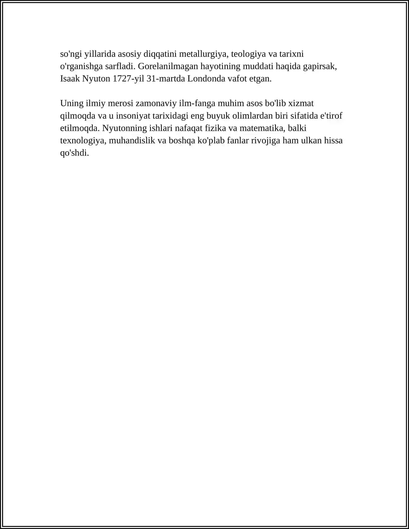 REFERAT: I.YEYLER, I.VENN, R.DEKARD HAYOTI VA ILMIY FAOLIYATINI OʻRGANISH 4