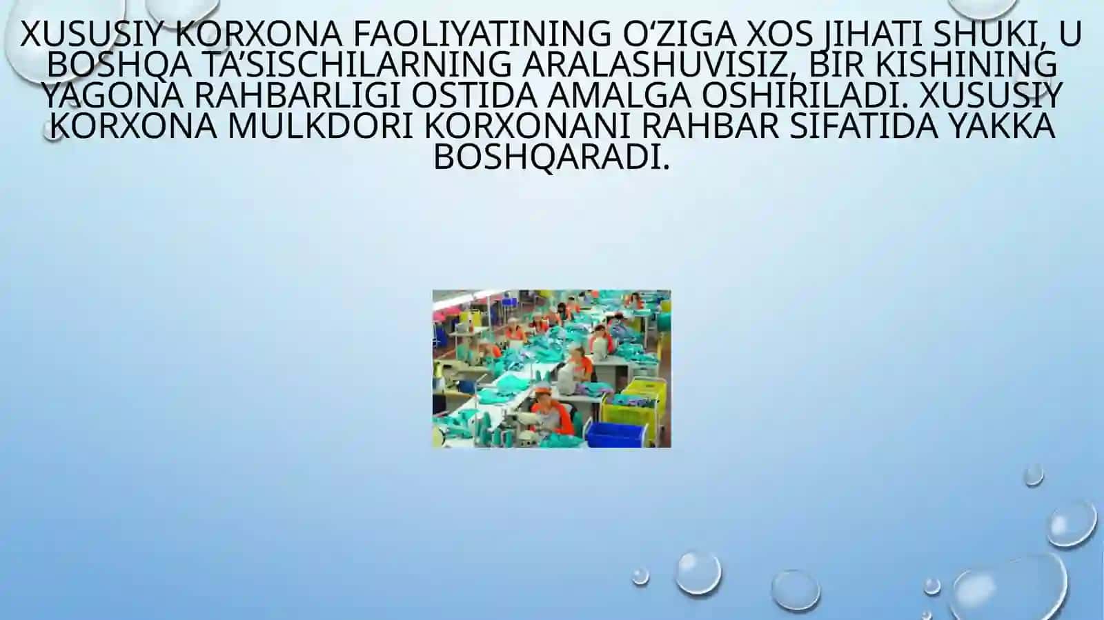 XUSUSIY KORXONA 4
