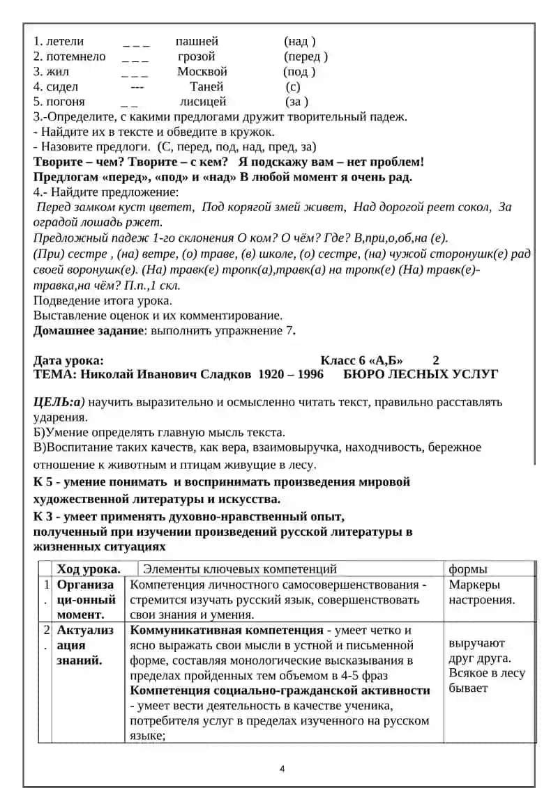 Описание интерьера 4