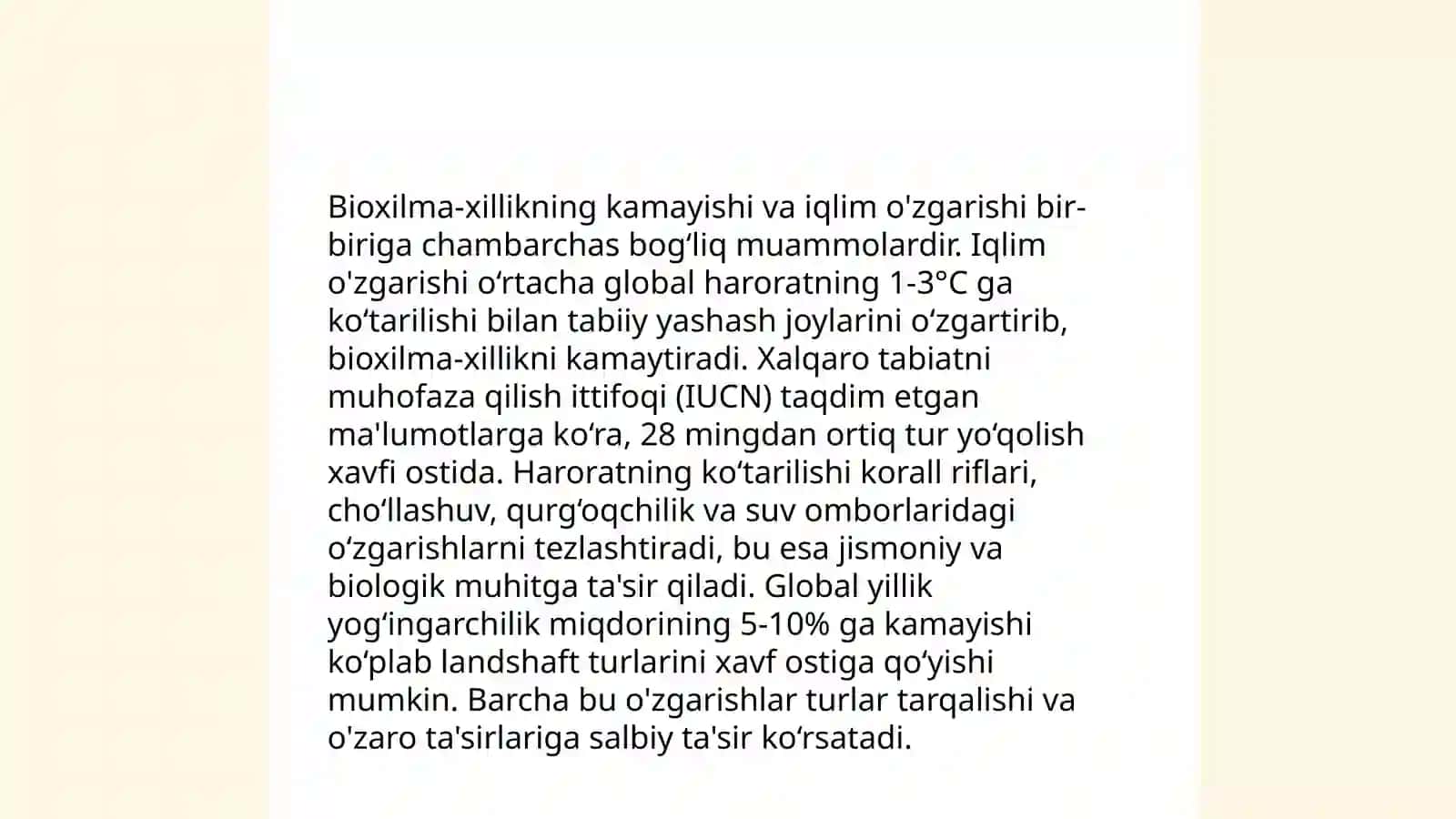 Bioxilma-xillikni saqlash 4
