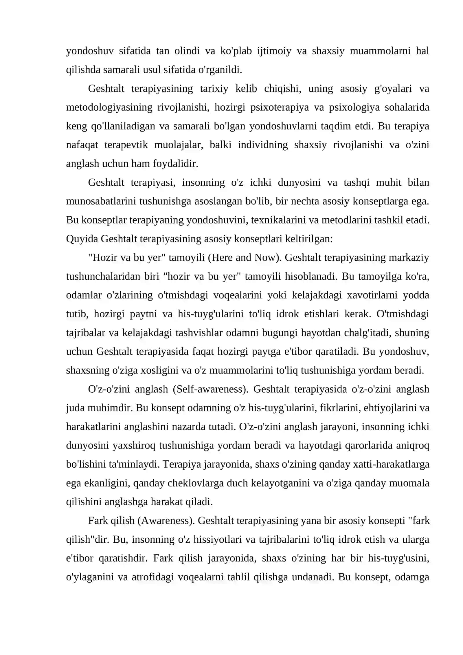 Geshtalt terapiyaning konseptual asoslari 4