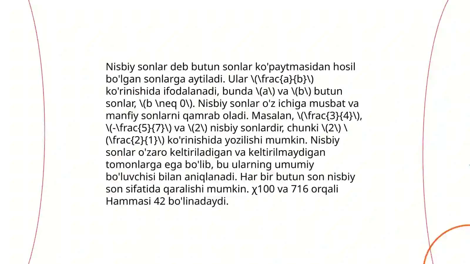 Inglizcha nisbatlar 4