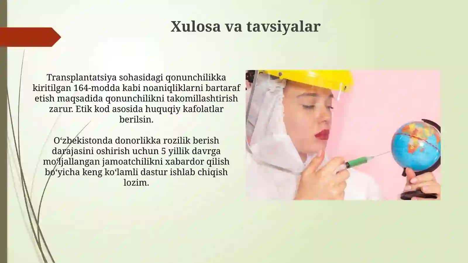 Oʻzbekistonda transplanyatsiyaning etik-huquqiy jihatlari 4