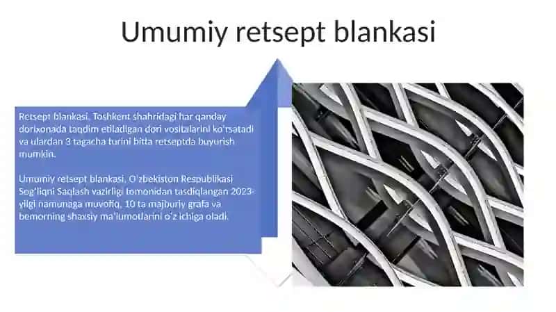 Umumiy dorinoma retsept va uning tuzilishi 4