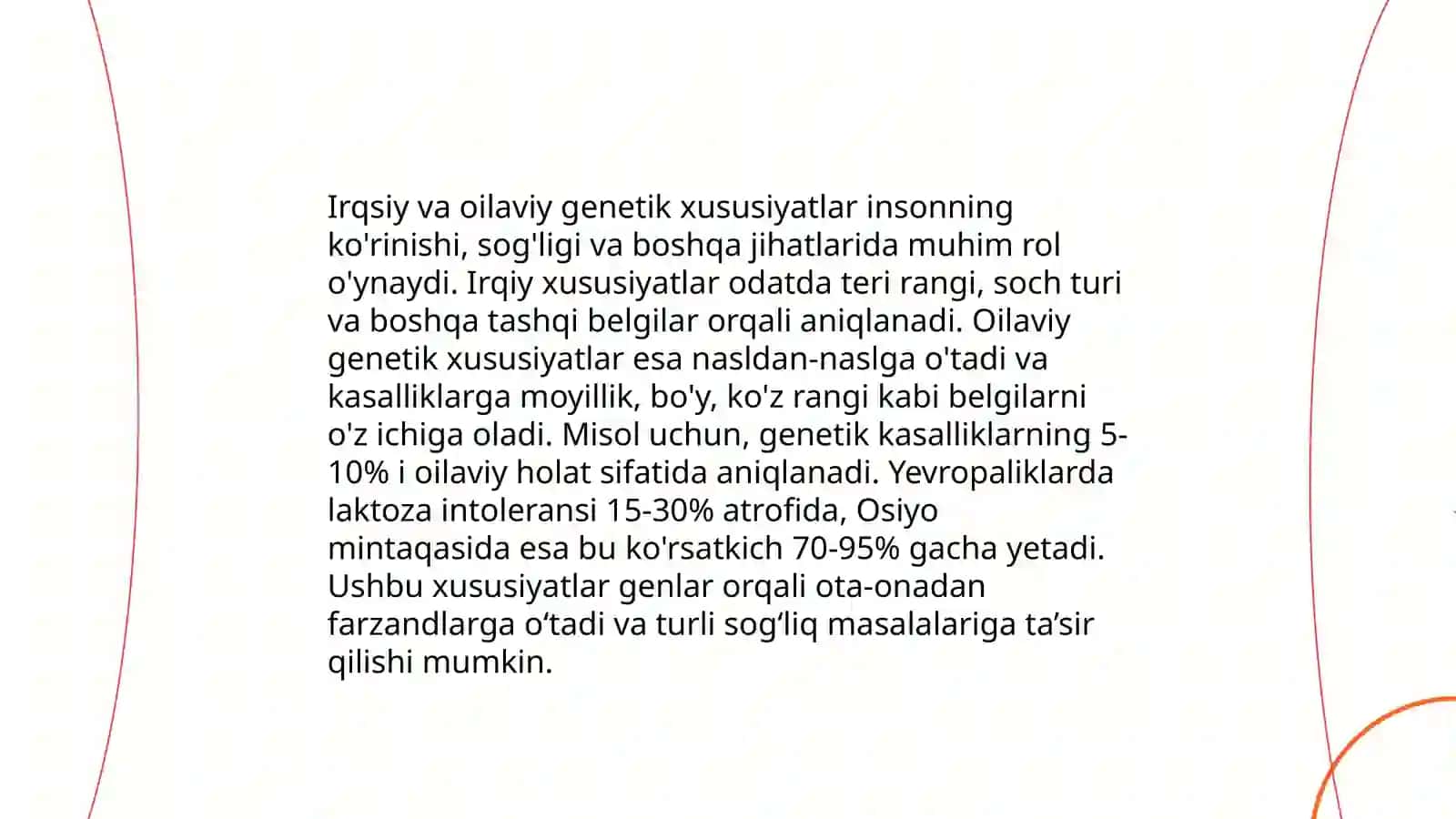 Bolalarning oʻsishini belgilovchi omillar (genetik, atrof-muhit, endokrin va asab tizimining roli) 4