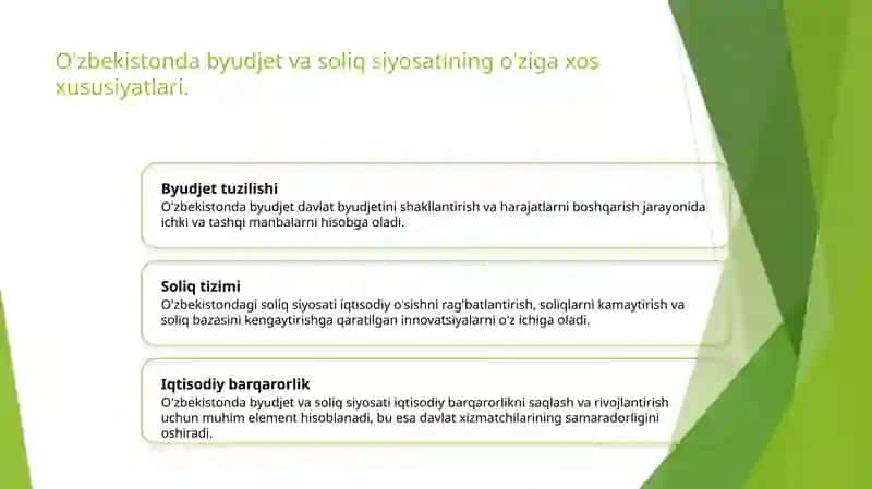Byudjet soliq siyosati 4