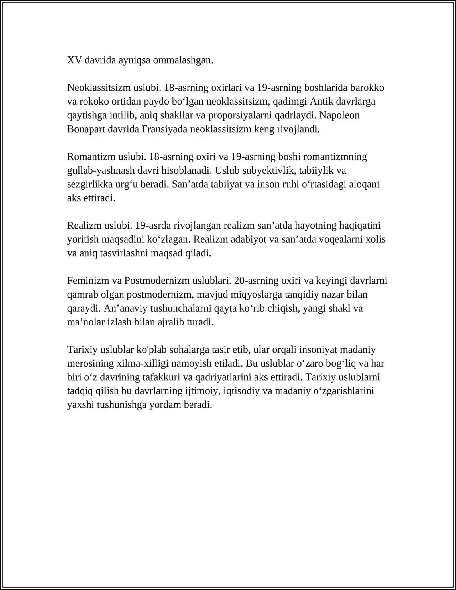 MAXSUS TARIXIY USLUBLAR 4