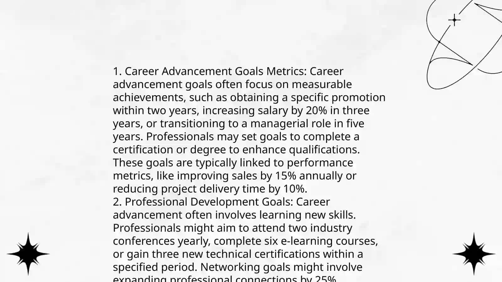 Personal Development Goals 4