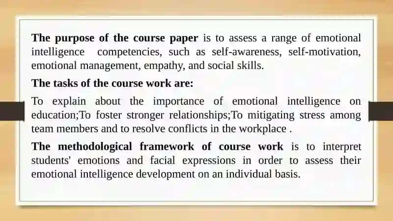 THE CONCEPTION OF EMOTIONAL INTELLIGENCE 4