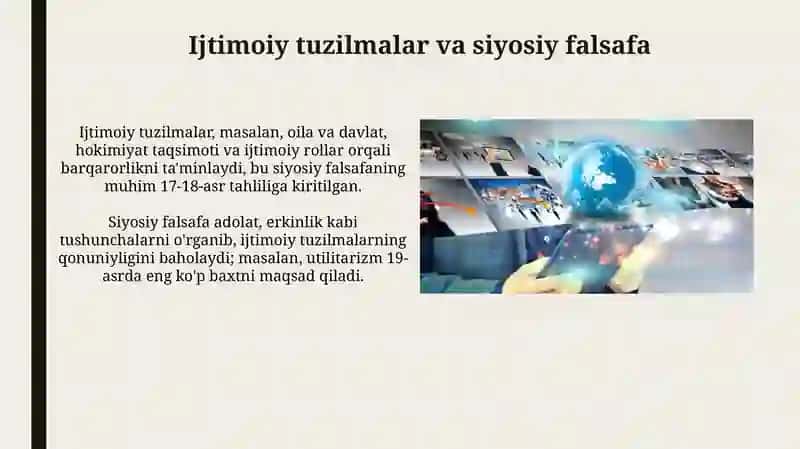 Jamiyat va inson falsafasi 4