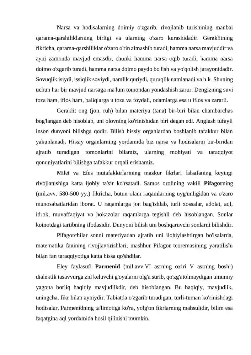 Falsafiy tafakkur taraqqiyoti bosqichlari - g'arb falsafasi 4