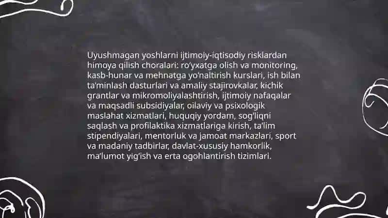 Uyushmagan yoshlar bilan olib boriladigon ijtimoiy-pedagogik ish 4