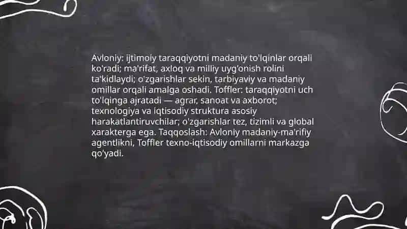 Madaniyat to'lqinlari va Uchinchi to'lqin 4