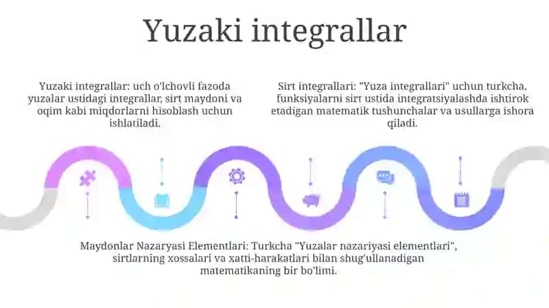 Sirt Integrallari. Maydonlar Nazaryasi Elementlari 4