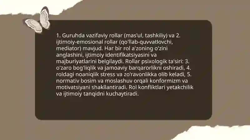 Psixologiyada gruhlar muammosi va qonuniyatlari 4