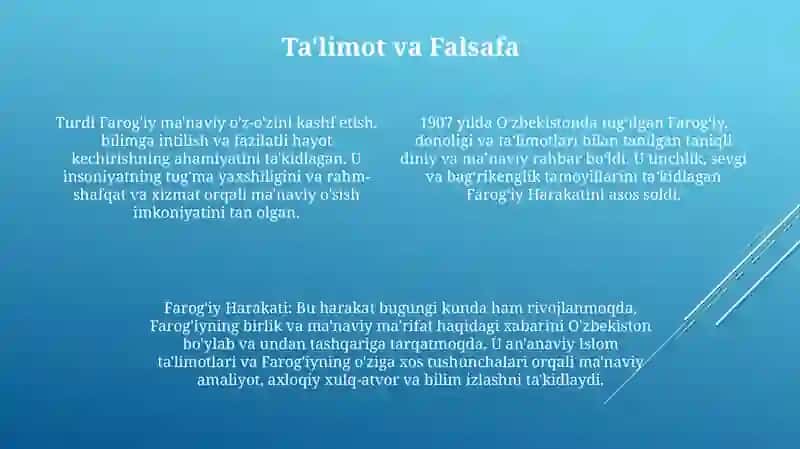 Turdi Farogʻiyni hayoti va faoliyati 4