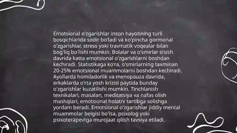Ilk o'spirinlik davrida psixologik jarayonlarning shakllanish xususiyatlari 4
