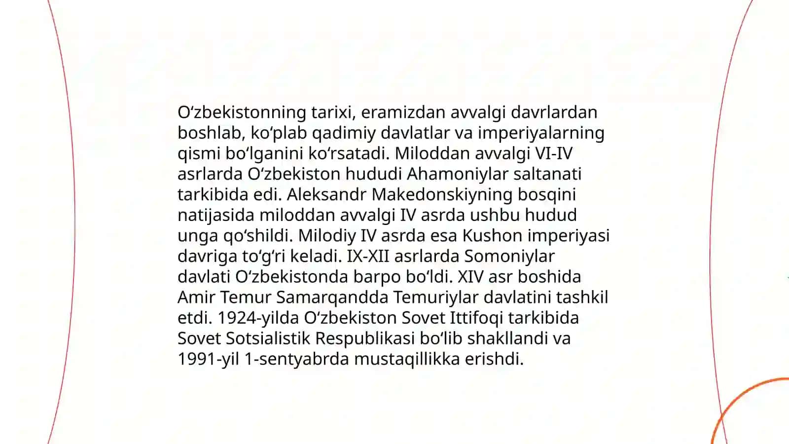 Mustaqillikning ahamiyati 4