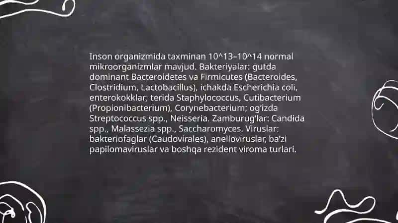 Odam normal mikroflorasi 4