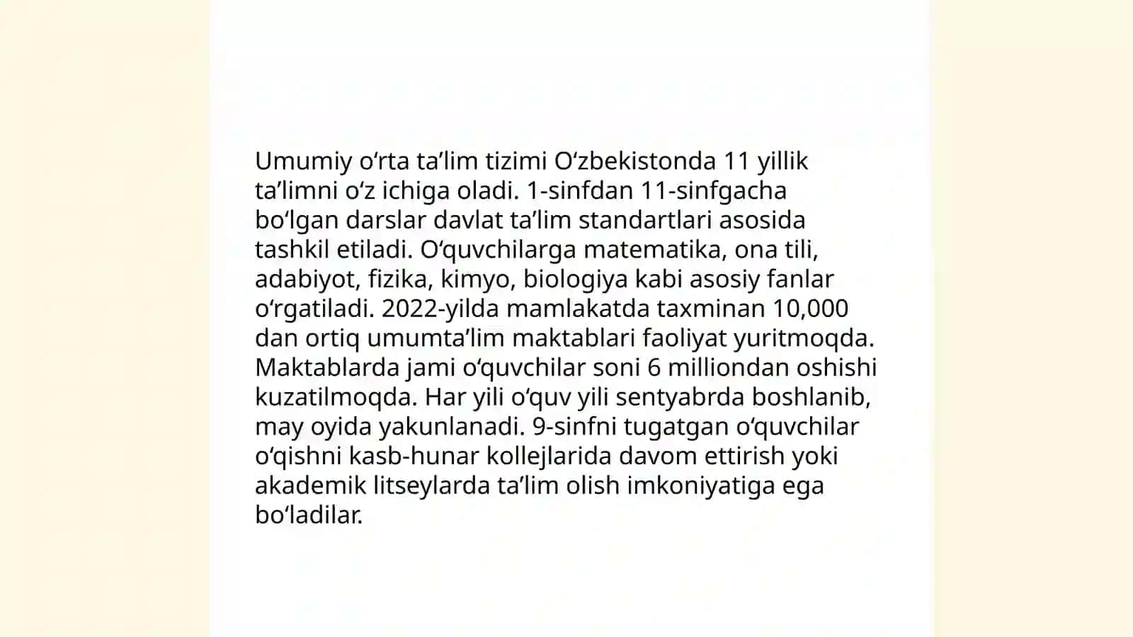 Maktabgacha ta'lim O'zbekistonda 4