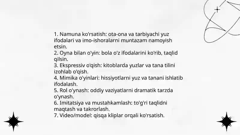 I’lk yoshdagi bolalar emotsional intellektini rivojlantirish metodlari 4
