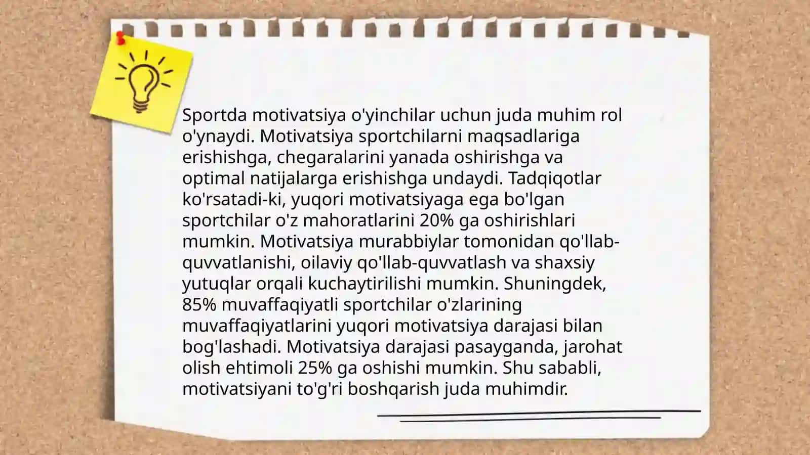Jismoniy tayyorgarlikning psixologik aspektlari 4