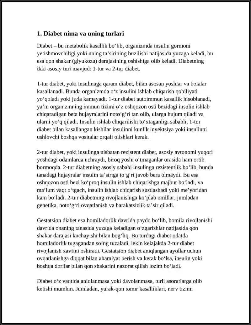 DIABET MAKTABI 4