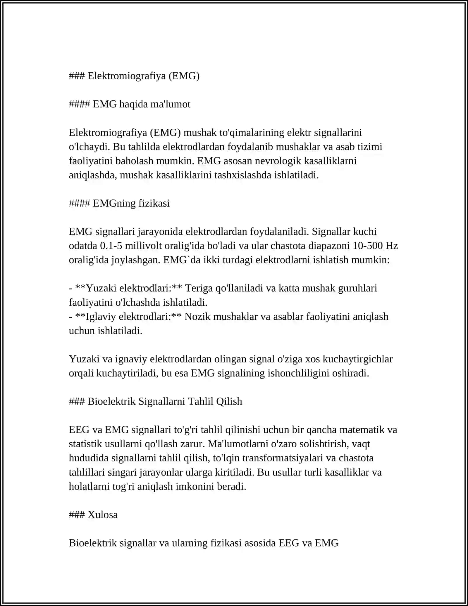 ELEKTROGRAFIYA USULLARNING FIZIK ASOSLARI (EEG, EMG) 4