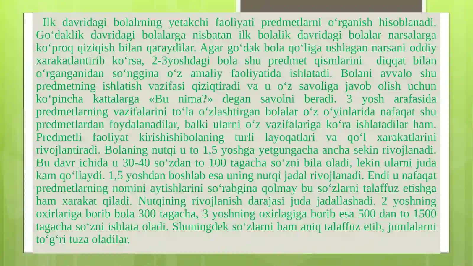 RIVOJLANISH PSIXOLOGIYASIPEDAGOGIKA PSIXOLOGIYA 4
