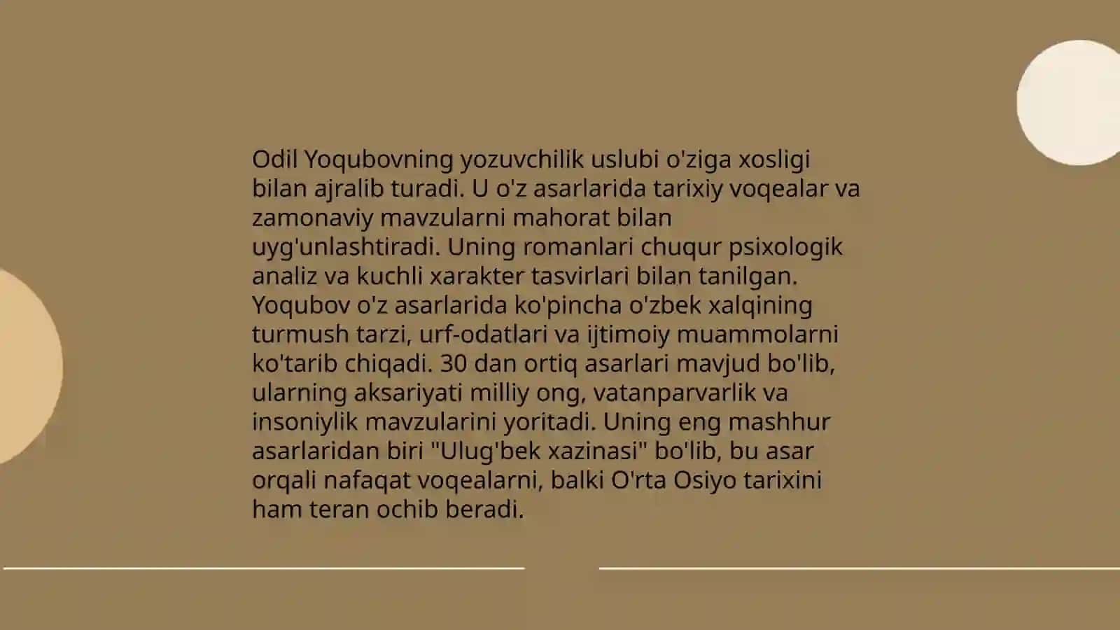 Odil Yoqubov qissanavis 4