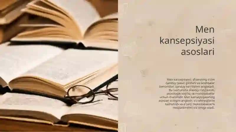 Men kansepsiyasi UDjems K Rodjers R Bems IS kon 4