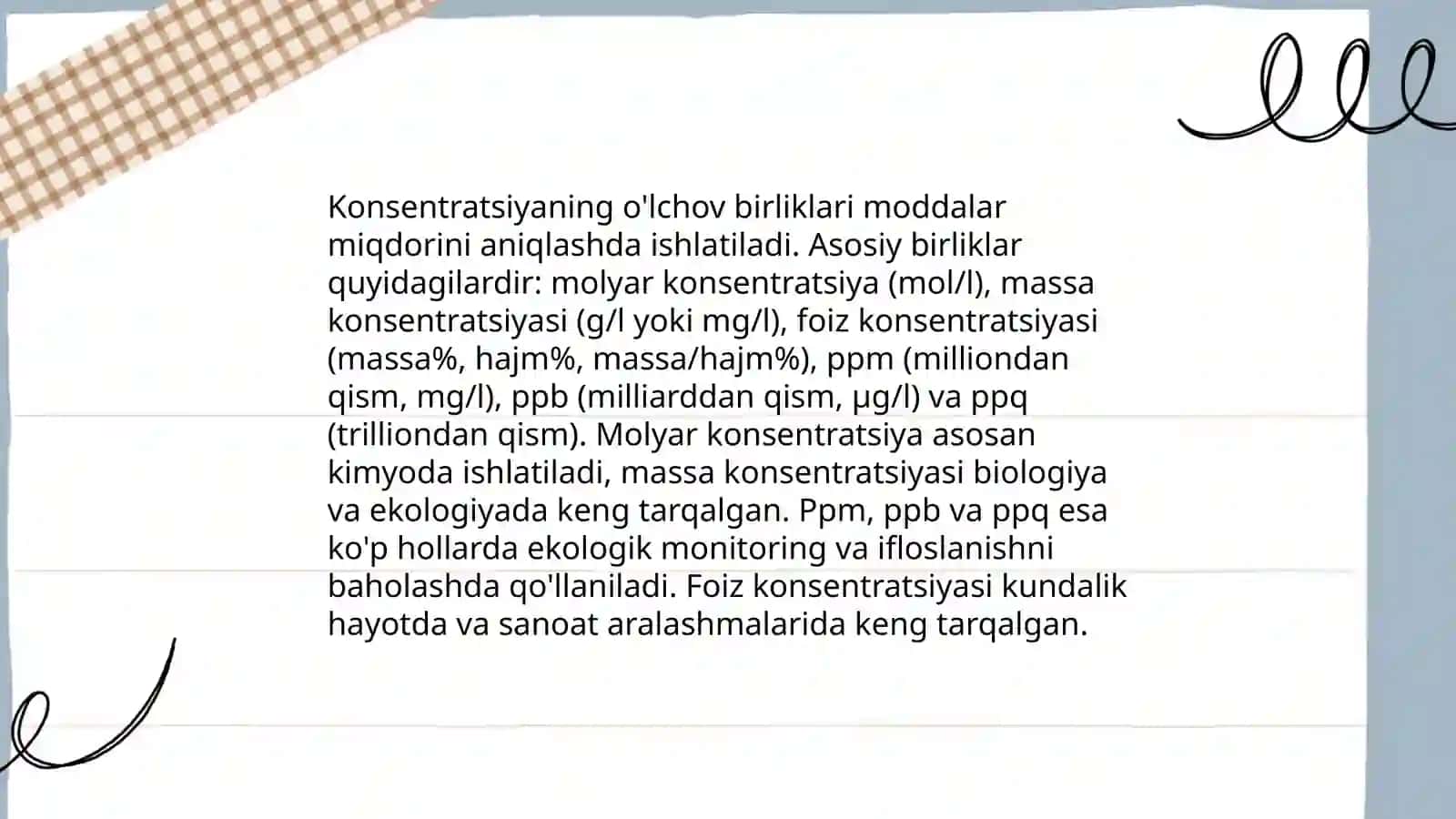 YeCHIMLAR KONSENTRATSIYA TUSHUNCHASI 4