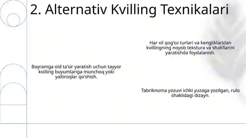 Kvilling usulida tabriknoma tayyorlash 4