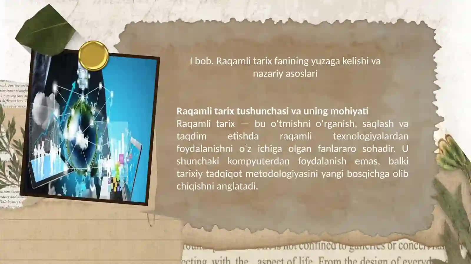 Raqamli tarix fanining shakllanishi va taraqqiyoti 4