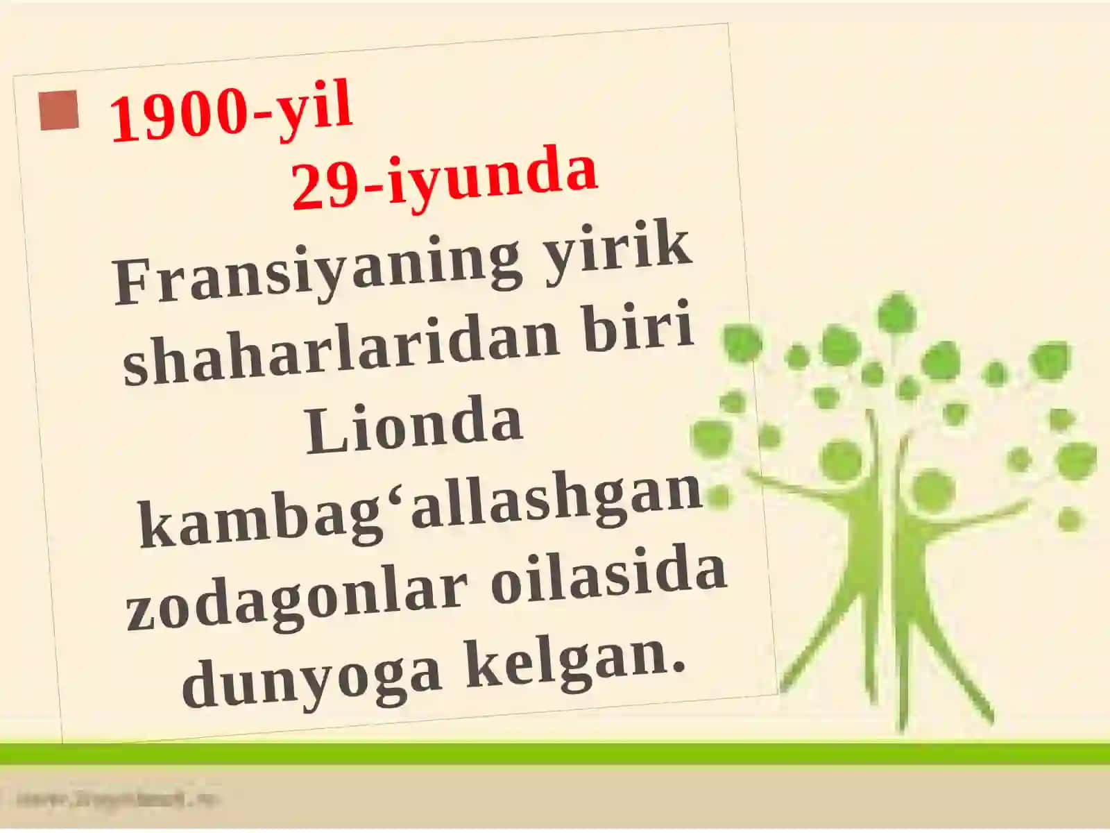 5-sinf Adabiyot fanidan Antuan de Sent Ekzyuperi hayoti va ijodi dars taqdimot 4