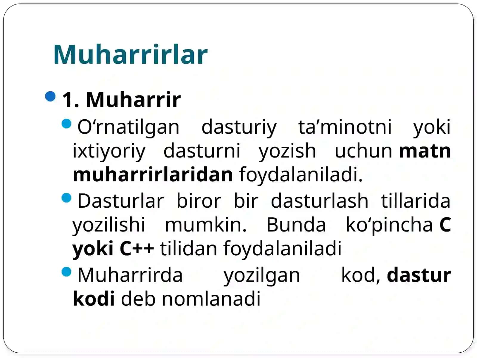 O‘rnatilgantizimlarnidasturiyta'minotiniloyihalashinstrumentalvositalar 4