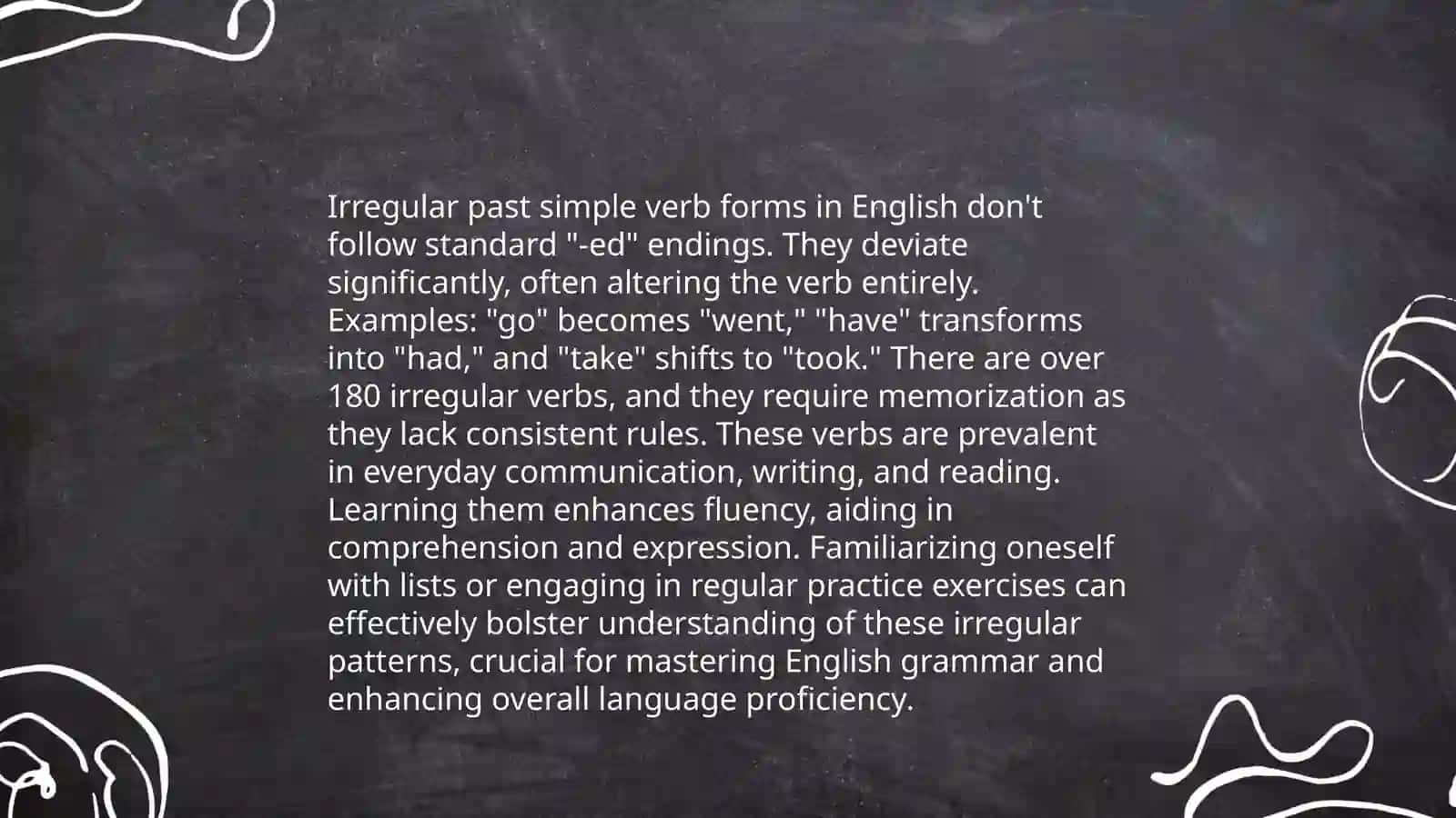Past simple 4