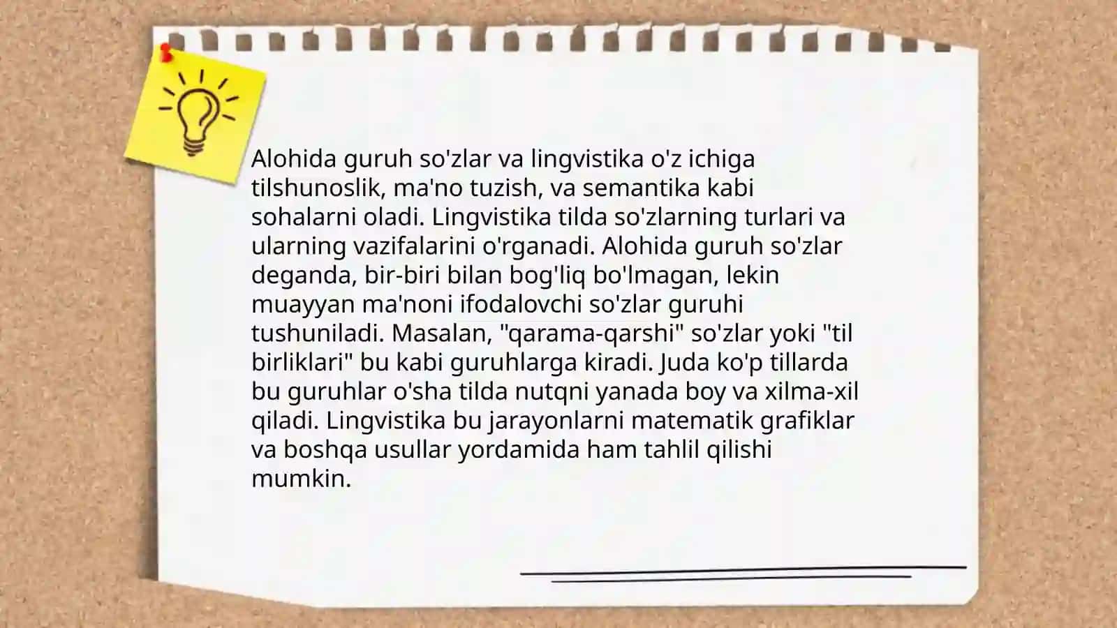 Alohida guruh sozlar va ularning turlari 4